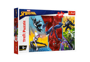 Пазли Вгору ногами: Марвел Людина-павук 100шт