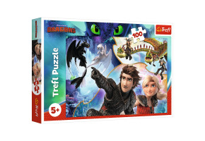 Пазли У світі драконів 100шт