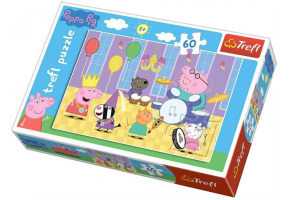 Puzzles Peppa Pig at the ball 60pcs