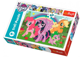 Пазли Райдужна дружба 60шт