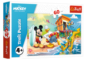 Пазли Цікавий день для Міккі Мауса 60шт