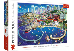 Puzzles Bay in San Francisco 2000pcs