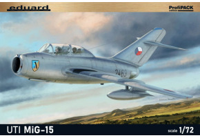 Збірна модель 1/72 Літак MiG-15UTI Profipack Edition Eduard 7055