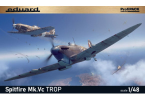 Збірна модель 1/48 Літак Spitfire Mk.Vc tropical ProfiPack Edition Eduard 82126