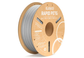 Пластик ELEGOO RAPID PETG Filament Ø1.75мм "Grey" (сірий) 1кг