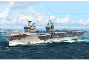 Збірна модель 1/700 Британський авіаносець HMS Queen Elizabeth Trumpeter 06751