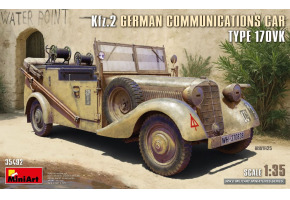 Збірна модель 1/35 Німецький автомобіль зв'язку Kfz.2 типу 170VK MiniArt 35492