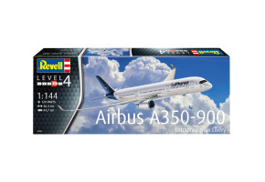 Збірна модель 1/144 літак Airbus A350-900 Lufthansa New Livery Revell 03881