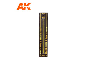 BRASS PIPES 0.7MM Ø. 5 UNITS / Латунные трубки 0.7мм