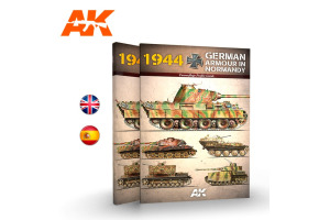 Журнал - Камуфляж німецької бронетехніки 1944 року в Нормандії. (англ. мовою) AK-interactive AK916