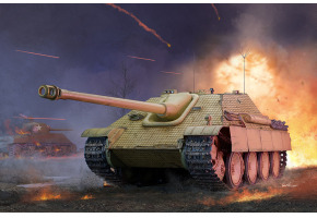 Збірна модель 1/16 Німецький винищувач танків Sd.Kfz 173 Jagdpanther Trumpeter 00934