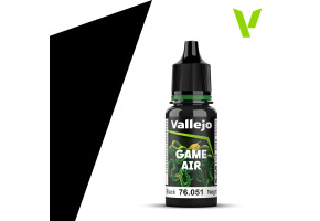 Акрилова фарба Чорна (Black) Vallejo VAL 76051