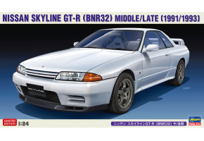 Збірна модель 1/24 Автомобіль Nissan Skyline GT-R (BNR32) Middle/Late (1991/1993) Hasegawa 20544