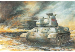 Советский огнеметный танк OT-34/76 Мод. 1943 г.