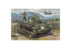 Scale model 1/35 tank M42A1 AFV Club AF35042