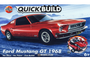 Конструктор QUICKBUILD ФОРД МУСТАНГ GT 1968  Airfix J6035