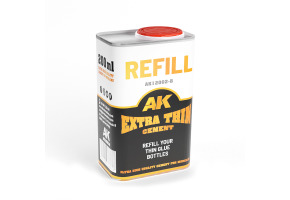 REFILL – EXTRA THIN CEMENT GLUE 200ml AK-interactive AK12002-B