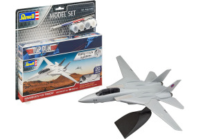 Стартовий набір для моделізму Літака Top Gun Maverick's F-14 Tomcat Easy-Click Aircraft Model Kit 1/72 Revell 64966