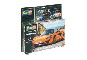Стартовый набор для моделизма автомобиль McLaren 570S, 1:24, Revell 67051