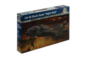 Збірна модель 1/72 Вертоліт UH - 60 Black Hawk "Night Raid" Italeri 1328