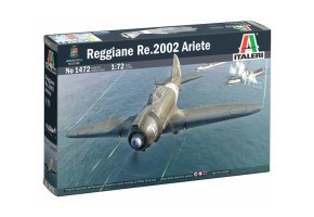 Збірна модель 1/72 Літак Reggiane Re.2002 Ariete Italeri 1472