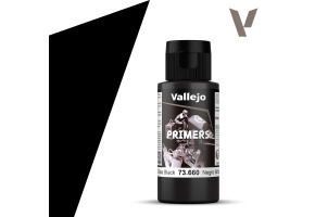 Грунт Глянцевий чорний для металиків (Gloss Black) 60мл Vallejo VAL 73600
