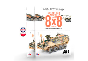 Книга "Моделювання сучасних бойових броньованих машин 8х8" AK-interactive AK130017