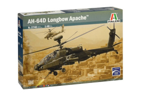 Scale model 1/48 Helicopter AH-64D Apache Longbow Italeri 2748