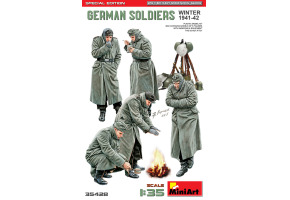 Scale model 1/35 Figures German soldiers Winter (1941-1942) Special Edition MiniArt 35428