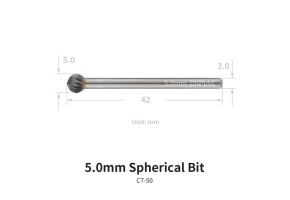 Сферичне свердло 5.0 мм DSPIAE CT-50