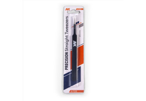 Пінцет прямий тонкий (Precise Straight Tweezers) AK-Interactive AK9008