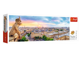 Пазли Вид з собору Нотр-Дам де Парі 1000шт