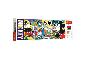 Пазлы Панорама: Легендарный Микки Маус 500шт