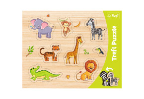 Frame puzzles: Safari