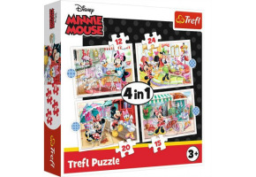 Puzzles 4 in 1: Mini with friends