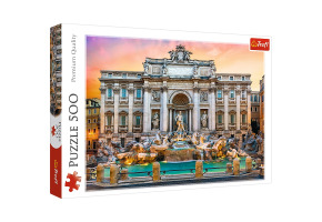 Пазлы Фонтан Треви: Рим 500шт