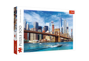 Пазлы Вид на Ню-Йорк: США 500шт