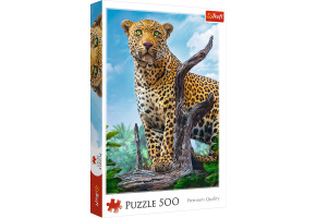 Пазли Дикий леопард 500шт