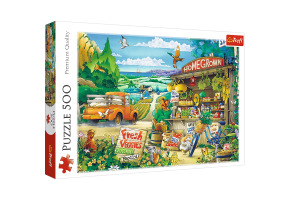 Пазли Ранок за містом 500шт