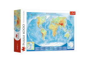 Puzzles Physical map of the world 4000pcs