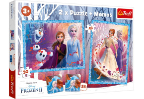 Puzzles 2in1+Memo: Mystic Land: Frozen Heart 2