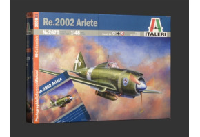 Збірна модель 1/48 Літак Reggiane Re.2002 Ariete Italeri 2670