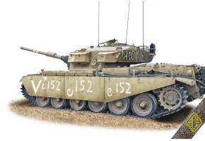 Scale model 1/72 Tank Centurion IDF Shot Kal Alef 1973 ACE 72439