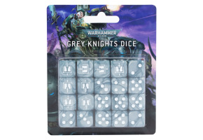 Игровые кубы Warhammer 40000 - GREY KNIGHTS DICE