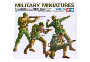 Scale model 1/35 Figures US Army Infantry Tamiya 35013