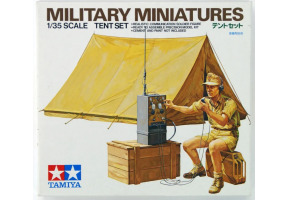 Scale model 1/35 Tent Kit Tamiya 35074