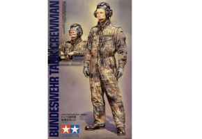 Scale model 1/16 Figure German machine gunner of the Second World War (Greatcoat) Tamiya 36306