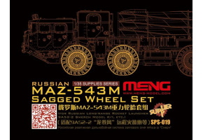 RUSSIAN MAZ-543M Sagged Wheel Set