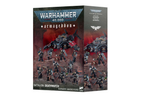 Ігровий набір Warhammer 40000 - ARMAGEDDON BATTALION - DEATHWATCH