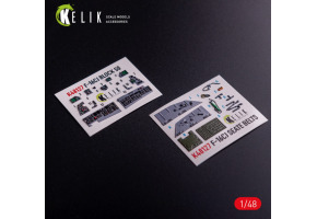Lockheed Martin F-16 CJ декаль інтер'єр для комплекту Tamiya 1/48 KELIK K48127